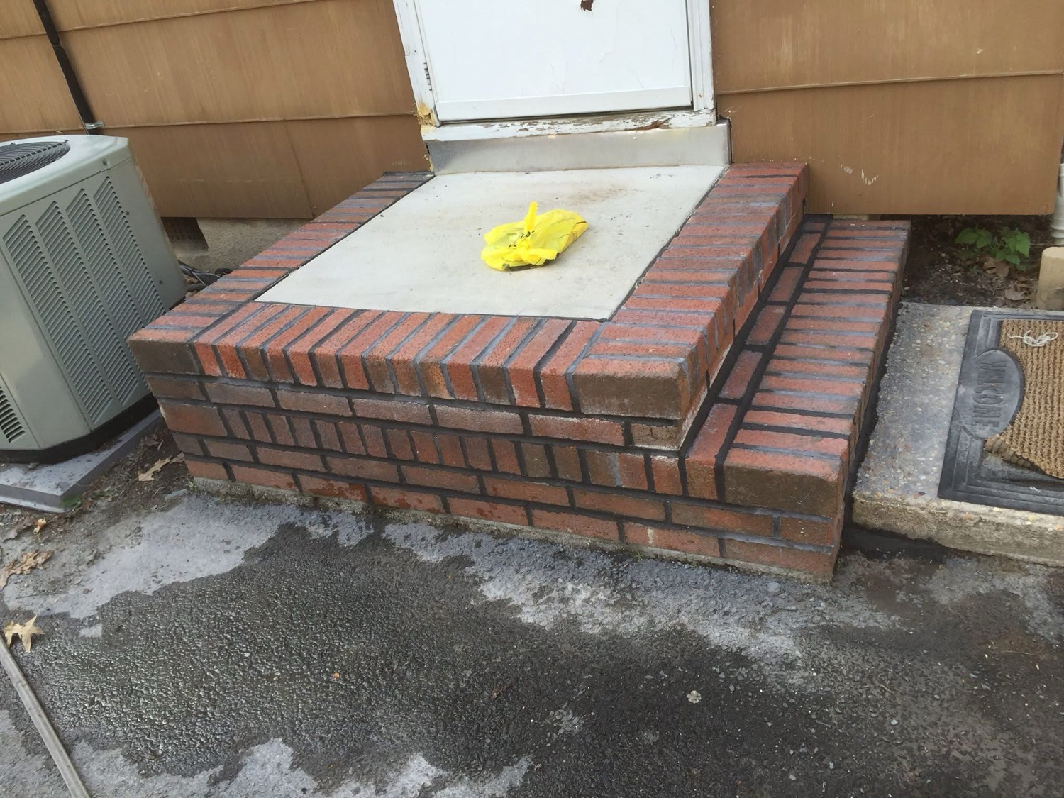 Real Eterno Masonry project — Brick Steps