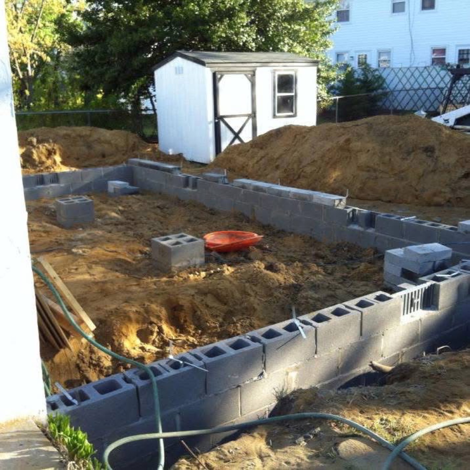 Real Eterno Masonry project — Retaining Wall